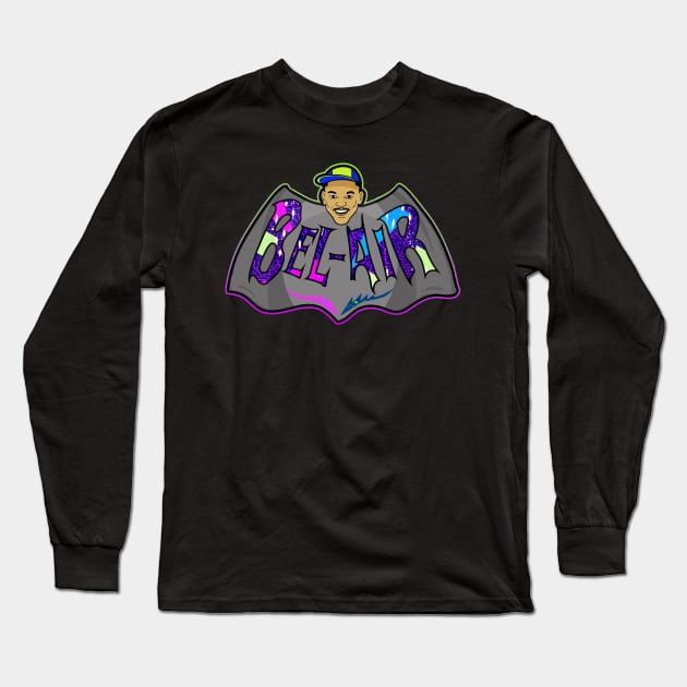 Bel-Air V Long Sleeve T-Shirt by maersky